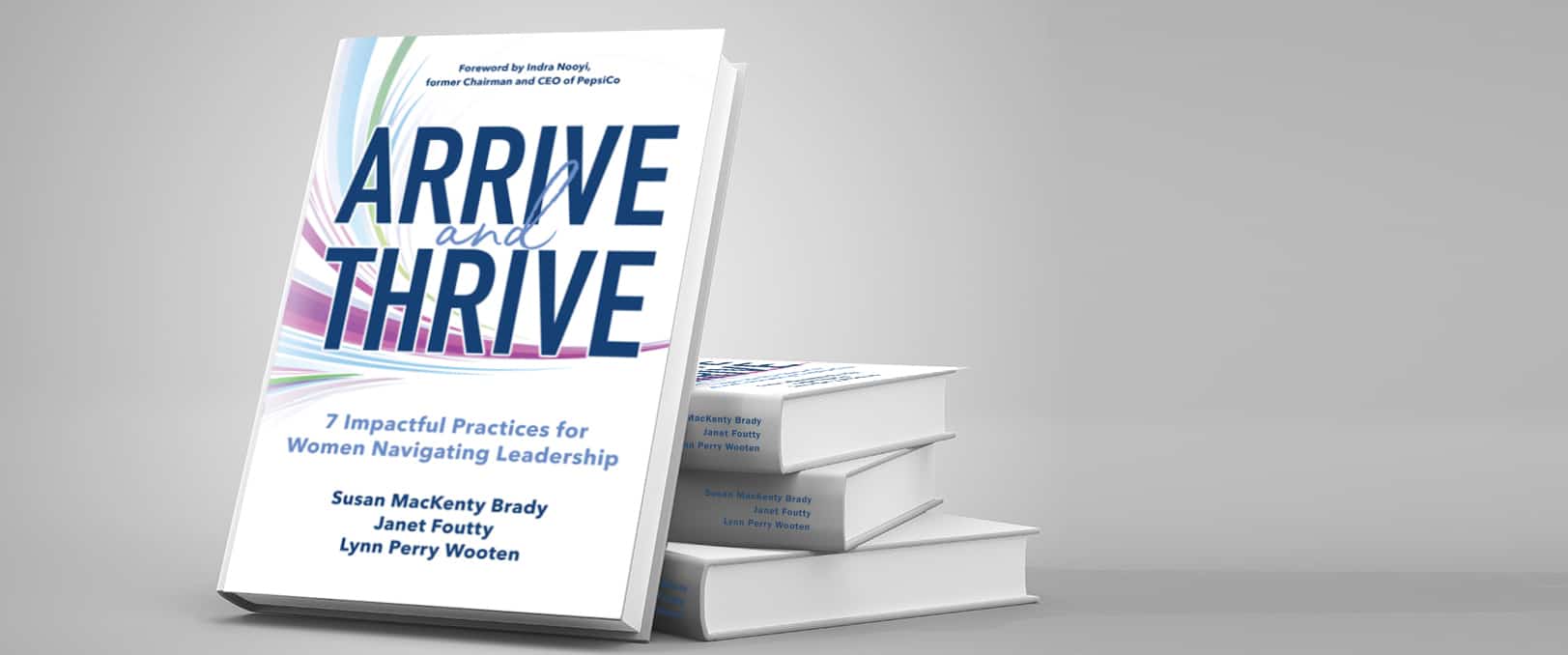 arrive and thrive stacked 3d books