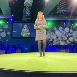 Janet Foutty speak speaking at an event