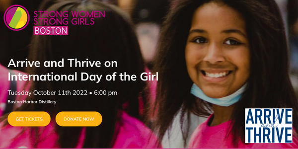 strong women strong girls event poster